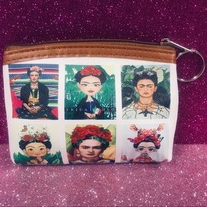 FRIDA KAHLO PRINTED COIN PURSE..❣️